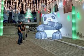 Villa iluminada en Atlixco 🎅