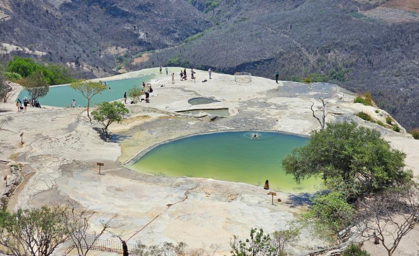 Hierve el Agua, El Tule, Oaxaca y Monte Albán