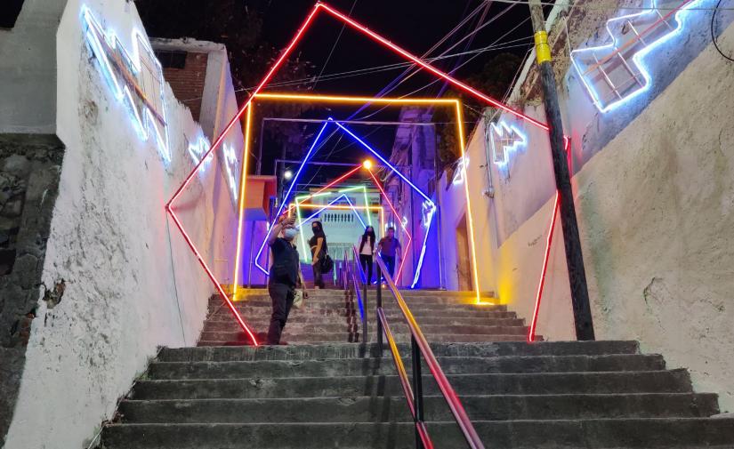 Villa iluminada en Atlixco 🎅